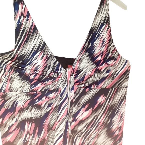 Lori Michaels collection bare back with straps sleeveless floral woman dress - Picture 4 of 8